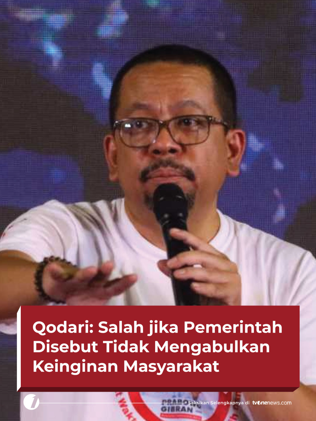 Wakil Kepala Kantor Staf Kepresidenan, M Kodari menjelaskan bahwa sangat banyak program-program dari Presiden Prabowo yang betul-betul ditujukan kepada masyarakat. Kodari juga menyebut bahwa keliru jika pemerintah disebut tidak mengabulkan keinginan rakyat. Simak berita lainnya di tvonenews.com #HardNews_Demonstrasi #FlashOne #CariBeritaditvOne #Deminstrasi #PemerintahIndonesia #PrabowoSubianto #Kodari #FO04