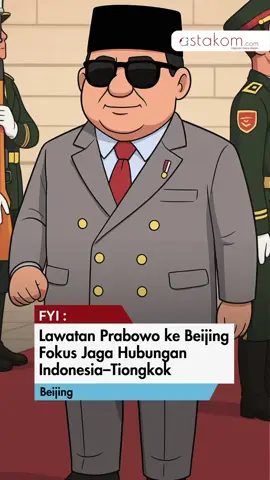 Presiden Republik Indonesia, Prabowo Subianto, bertolak ke Beijing, Tiongkok, Selasa (2/9/2025) malam, untuk menghadiri Parade Militer Peringatan 80 Tahun Kemenangan China. ✈️🇮🇩🇨🇳 Pesawat Kepresidenan lepas landas dari Pangkalan TNI AU Halim Perdanakusuma sekitar pukul 20.00 WIB bersama rombongan terbatas. Menariknya, Presiden Prabowo dijadwalkan langsung kembali ke Tanah Air pada Rabu malam usai menghadiri acara tersebut. 🌏🤝 ⸻ Selengkapnya di astakom.com #PrabowoSubianto #PresidenRI #Diplomasi #Indonesia #China #Beijing  #fyp