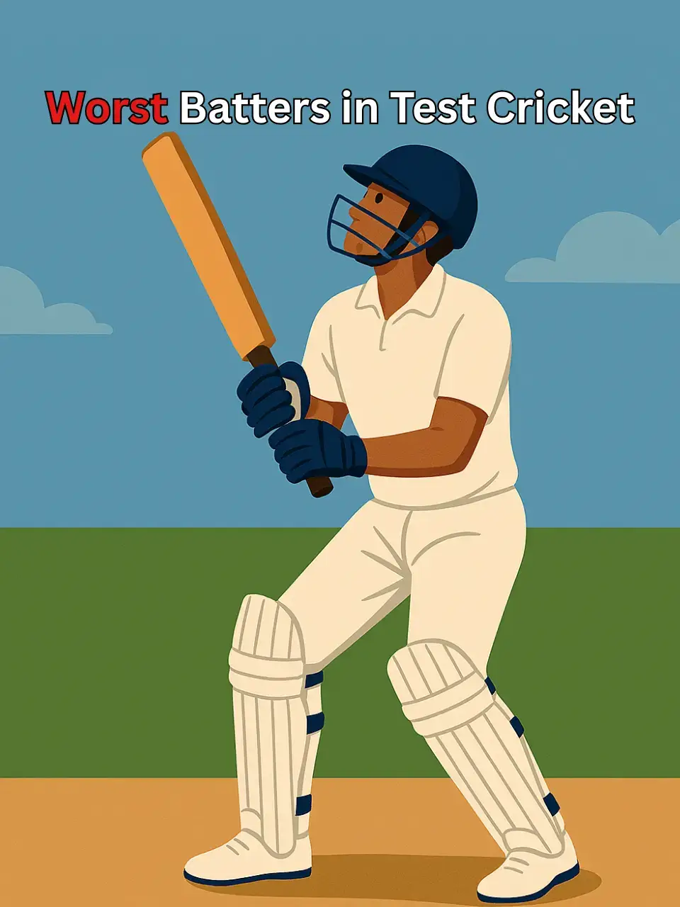 What is your batting average? #cricket #crictok #cricketfans #worstbatters 