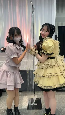 かれんたんと念願のTikTok👼🏻🎀‪‪‎🤍幸せすぎて緊張して、フリ沢山間違えたのに、かれんたんに「ﾒｯﾁｬｲｲｶﾝｼﾞ~♡」って言ってくれた😳お洋服褒めてくれてありがとう❣️かれんたんほんとに可愛すぎてもうメロメロだったよぉぉぉ🥹💞 #piki #松本かれん #まつかれ #kawaiikaiwai #tiktok撮影会 @松本かれん（ FRUITS ZIPPER ） @PiKi 