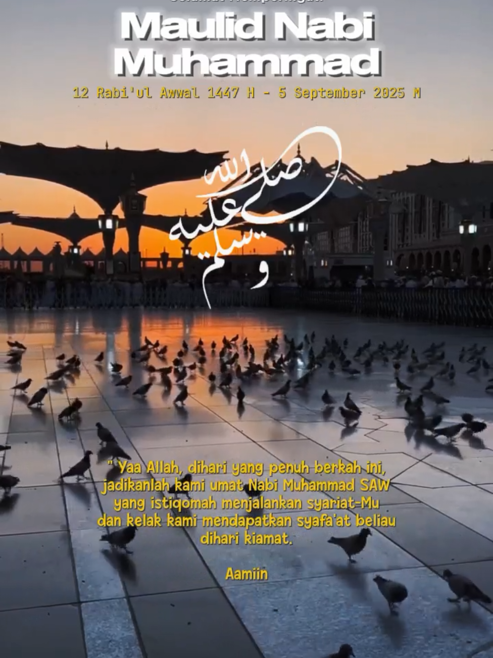 Selamat memperingati Maulid Nabi Muuhammad SAW 12 Rabi'ul Awwal 1447 H  #CapCut #maulidnabimuhamammadsaw #maulidnabi2025 #capcutpioneer #pioneertemplate 