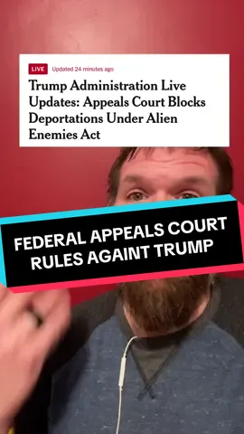 A federal appeals court ruled against Trump‘s deportations, and his declining health will lesson his opportunities to lie in front of cameras.  #news #trump #fypシ #president 
