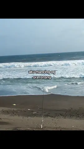 🗿 #mancing #jogja24jam #pantaiselatan #fyp #surfcasting 