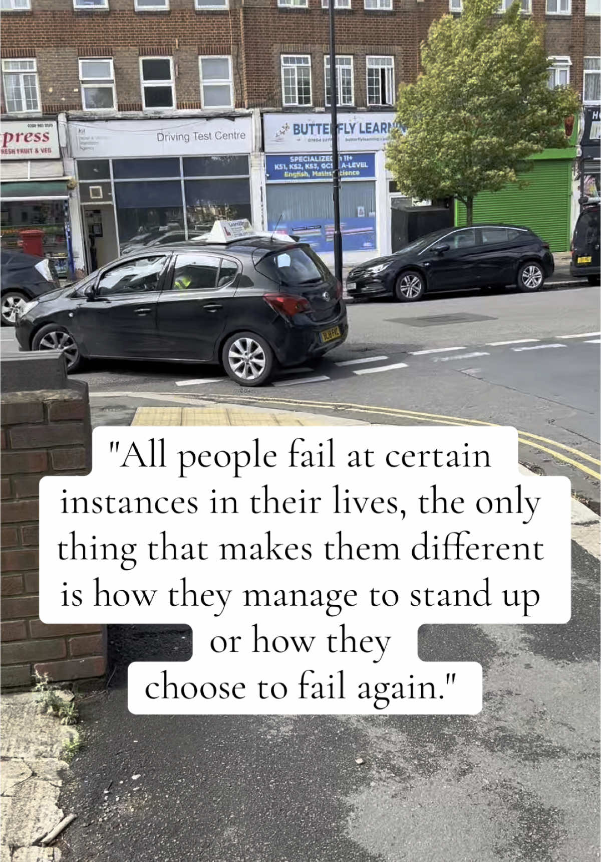 Not every one is a pass. Sometimes we fail, it’s ok to fail. Just have to try again. We only fail when we give up! #dontgiveup #fail #learn2driveasap #drivinginstructor #fy #fyp #DrivingTestDay #learner 