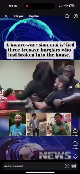 How do y’all feel about this homeowner defending himself ?#selfdefense #news #viral #fyp #blowthisup 
