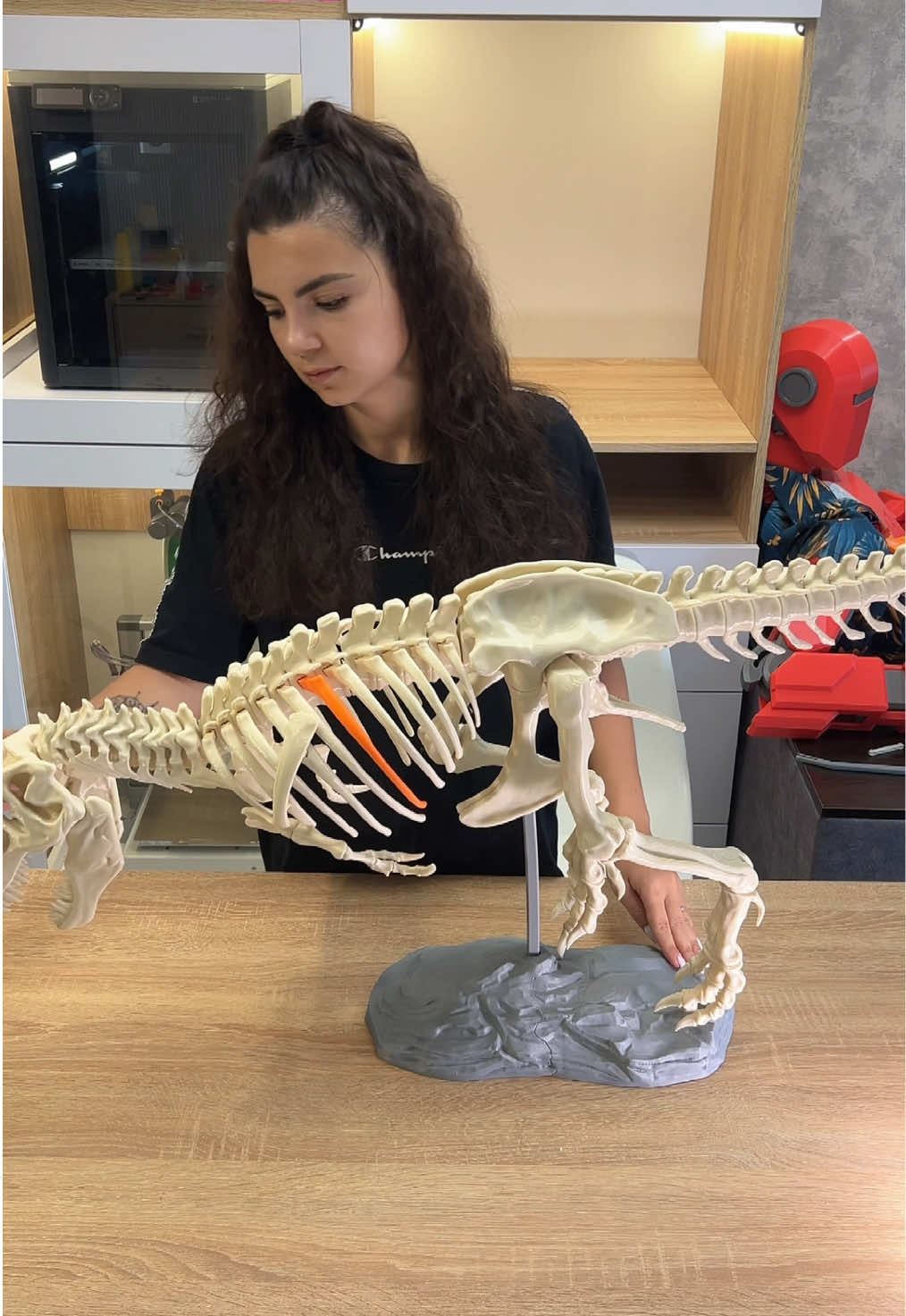 Збираю гігантського динозавра 🦖 #3ддрук #3d #динозавр #3dprinting #іграшки 