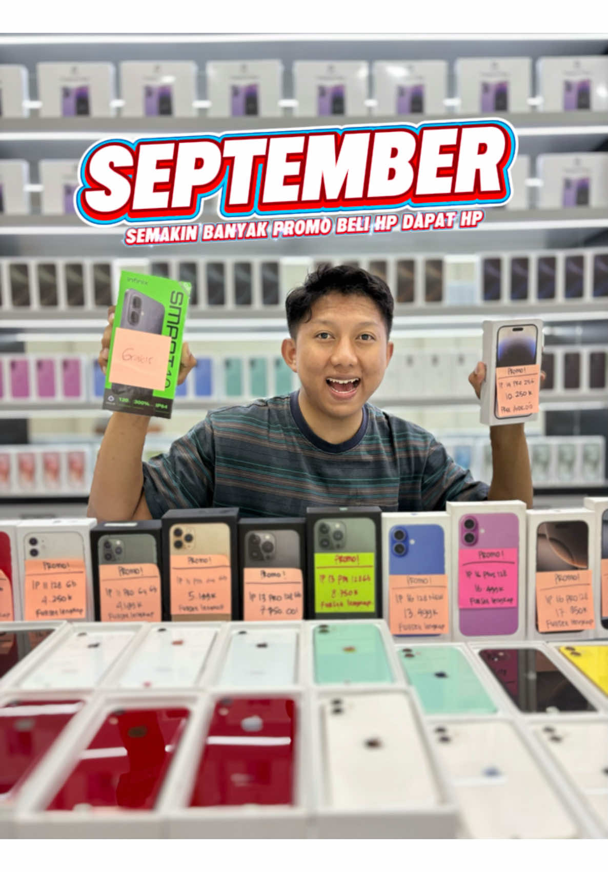 PAHARIKU LAGI MAU APA? TAP2x & SHARE = 💸 5 ORANG TERCEPAT😱 Clue: pollo @pstorepalangkarayaa  BELI HP DAPAT HP✅ BELI IPHONE DAPAT ANDROID✅ BELI IPHONE DAPAT PARFUM ARCIS✅ CASHBACK UANG TUNAI✅ FR33 TRESURE BOX ✅ SPESIAL PROMO SAMPAI JAM 24.00 WIB TERIMA TUKER TAMBAH & JUAL ‼️ HATI HATI AKUN PALSU, BE SMART BUYER YA PAHARI ‼️ OPEN STORE : 10.00-23.00 WIB 📍 Jalan Raya Seth adjie Kalimantan Tengah ( Samping Bandrek Opung) #fyp #iphone #foryou #gadget #murah #palangkaraya #kotacantik #kalimantan #kalimantan tengah #pstore 