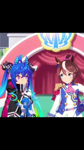 Be kind to her she is forming her first thought #umamusume #umamusumeprettyderby #umamusumegame #twinturbo #tokaiteio