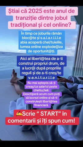 Nu lasă jobul tradițional să te oprească. Fă primul pas spre îndepentența fin@nciară! ✨🙌🏼 Scrie <<vreau>> în comentarii și revin cu mai multe detalii în 💌 #produsedigitale #digital #digitalmarketing #jobonline #venit #venitpasiv #independenta #independentafinanciara #digitalmama #produsedigitalecudreptderevanzare #venitsuplimentar #produse #cursuridigitale #dreptderevanzare #mamacasnica 