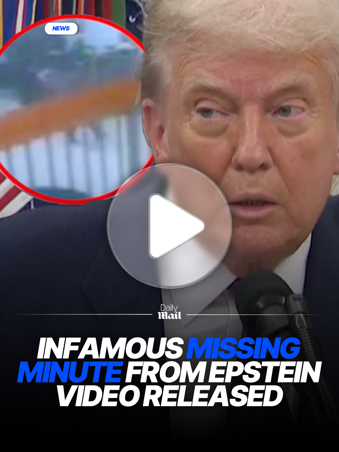 Newly-released footage from outside of Jeffrey Epstein's prison cell has blown a huge hole in Attorney General Pam Bondi's explanation of a missing minute in previously released video. Amid the revelations, pressure is mounting on President Donald Trump to release even more documents related to the case against the late financier - with Republican Thomas Massie even suggesting the president may be withholding government files to protect people he knows personally. #news #usa #america #Trump