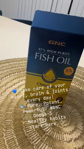 #GNCOmega3 #FishOil97 #HeartHealth #BrainHealth #JointSupport   