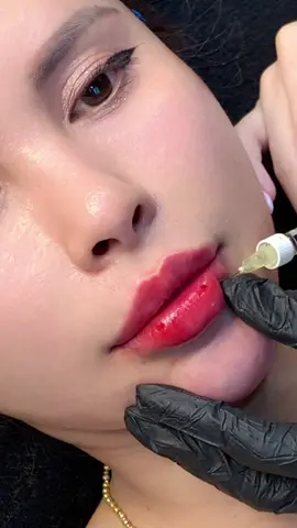 Môi xinh gì chưa mấy bà 🥰 #tiemmoi #xuhuong