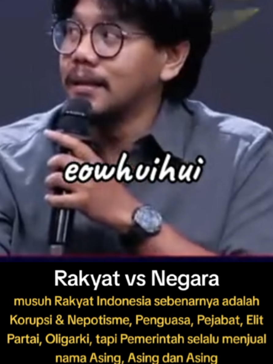 Musuh Indonesia sebenarnya adalah Korupsi & nepotisme  #fyp #prabowo #dpr #rakyat #mahasiswa 