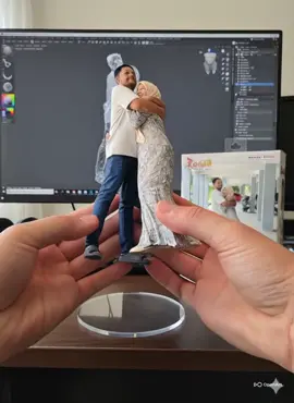 saya share prompt sini utk yg bertanya ye 1st step: 1. Pergi dekat gemini.google.com 2. Upload gambar kamu mahu. 3. Letak prompt ini. Create a 1/7 scale commercialized figurine of the characters in the picture, in a realistic style, in a real environment. The figurine is placed on a computer desk. The figurine has a round transparent acrylic base, with no text on the base. The content on the computer screen is the Zbrush modeling process of this figurine. Next to the computer screen is a BANDAI-style toy packaging box printed with the original artwork., The packaging features two-dimensional flat illustrations.Maintain consistency with the image. awak akan dapat imej AI yang gemini generate. 2nd step:  buka website ini :  https://openart.ai/video/i2v upload gambar yang awak generate masa first step tadi, masukkan prompt di bawah dan pilih minimax hailuo. Nure two hand gently pick up the figure on the frame and rotate it slightly for inpection.the model in the packaging box remain stationary,while all other background elements stay unchanged.   awak akan dapat video seperti yang saya buat.#prompt #prompterchallenge 