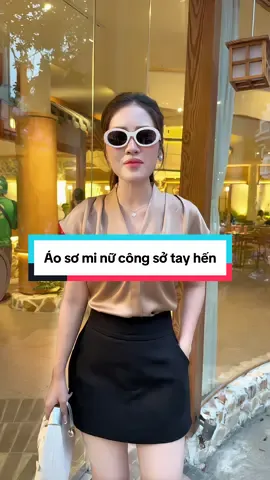 Áo sơ mi nữ công sở tay siêu xinh siêu đẹp nha #aosomi #aosominu #aocongso #anhlonglanh #anhlonglanhreview 