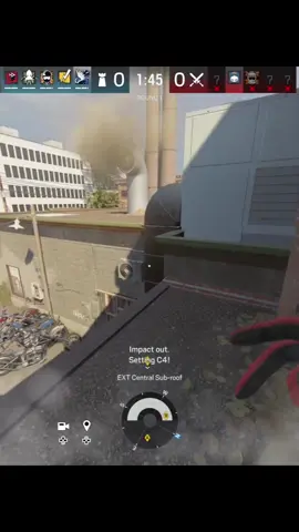 Enemy was scared because of default site setup #r6 #r6xclipen #r6larrytech #wteck #solo 