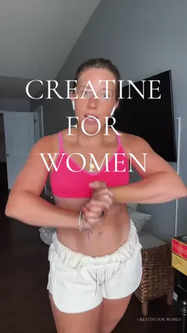In fact, ALL women should be taking creatine. It’s a great supplement for muscle & joint recovery + brain fog!! #creatine #arrae #arraetone #creatineforwomen #brainfog @Arrae 