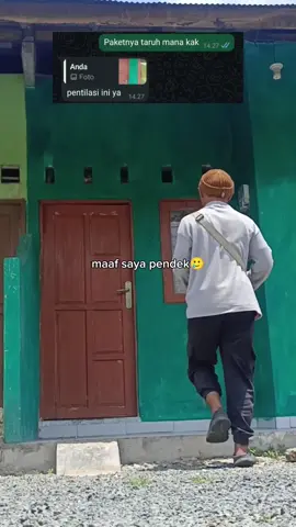 maaf saya pendek  #jnt #kurirjnt #lucu #ilhamkurirjnt #viral @J&T Express Indonesia 