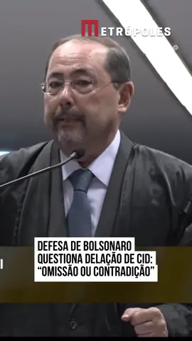 A defesa do ex-presidente #JairBolsonaro (#PL) afirmou, em julgamento no Supremo Tribunal Federal (#STF), que não há provas na delação premiada do ex-ajudante de ordens que o incriminem como integrante da suposta trama golpista. O advogado Celso Vilardi disse que a delação de #MauroCid à Polícia Federal (PF) é uma “sucessão inacreditável de fatos” e que não existe “uma única prova que atrele o presidente ao Punhal Verde e Amarelo”. “Não há uma única prova que atrele o presidente a Punhal Verde e Amarelo, operação Luneta e 8/1”, afirmou Vilardi. “Nem o delator, que sustento que mentiu, chegou a dizer participação no Punhal, Luneta, Copa 2022 e 8 de janeiro”, sustentou o advogado. Vilardi prosseguiu: “Não é uma parte da pena, em razão dela ter parte de omissão ou contradição — isso é algo que deve anular a colaboração. Ela não pode ser aproveitada.” #TikTokNoticias 📹 Reprodução/TV Justiça