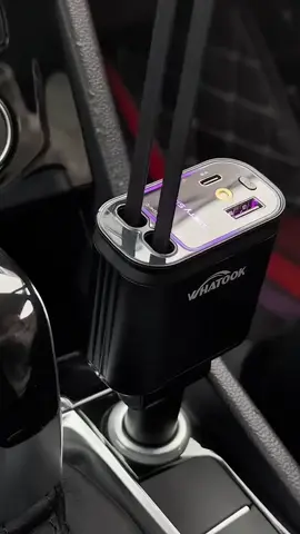 🚗🔊 جهاز إرسال FM متعدد الوظائف بتقنية بلوتوث 5.3 – للشحن والصوت داخل السيارة 💡 المميزات الرئيسية : تقنية Bluetooth 5.3 المتقدمة  تضمن اتصالًا مستقرًا وجودة صوت عالية للمكالمات بدون استخدام اليدين وبث الموسيقى بسلاسة. جهاز إرسال FM مدمج  يسمح لك بالاستماع إلى موسيقاك المفضلة عبر نظام الصوت في سيارتك ضمن نطاق تردد FM من 87.5 إلى 108 ميغاهرتز. شحن متعدد الوظائف  مزوّد بكابلات شحن قابلة للسحب Type-C بقدرة شحن سريع تصل إلى 100 واط iPod (2.4A) منفذ USB (3.1A) Type-C إضافي (3A)  كل ذلك لتلبية جميع احتياجات الشحن في السيارة. إضاءة محيطية بـ 7 ألوان  تضيف جوًا مميزًا وقابلًا للتخصيص إلى داخل سيارتك. تعديل الصوت وإلغاء الضوضاء  خصّص تجربة الصوت باستخدام إعدادات المعادل (Equalizer)، واستمتع بمكالمات واضحة بفضل تقنية تقليل الصدى والضجيج. مراقبة الجهد الكهربائي  نظام مدمج لمراقبة الجهد لضمان شحن آمن لأجهزتك. ⚙️ المواصفات التقنية : 🔹 الوزن: حوالي 40 غرام 🔹 الواجهة: USB 2.0 عالية السرعة 🔹 الشاشة: LED 🔹 السعة المدعومة (كارت TF أو فلاش ديسك): حتى 32 جيجابايت 🔹 الطاقة: 12V - 24V DC 🔹 أنواع الملفات المدعومة: MP3 / WAV 🔹 التيار أثناء التشغيل: 50-100mA / 12V 🔹 معدل البت: 64-320 كيلوبت/ثانية 🔹 تردد FM: من 87.5 إلى 108 ميغاهرتز 🔹 نسبة الإشارة إلى الضجيج: 85 ديسبل (FM: 65 ديسبل) 🔹 تشويه التوافقيات: أقل من 0.05٪ (FM: أقل من 0.1٪) 🔹 درجة حرارة التشغيل: من 0 إلى 60 درجة مئوية 🔹 إصدار Bluetooth: V5.3 + EDR 🔹 مدى الإرسال: أقل من 5 أمتار