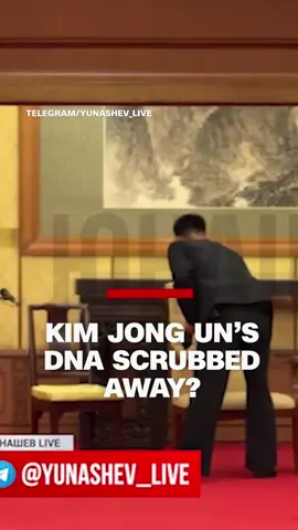 A Kremlin pool reporter captured footage after Vladimir Putin’s meeting with Kim Jong Un, showing the North Korean leader’s chair meticulously being wiped away. #news #cnn 