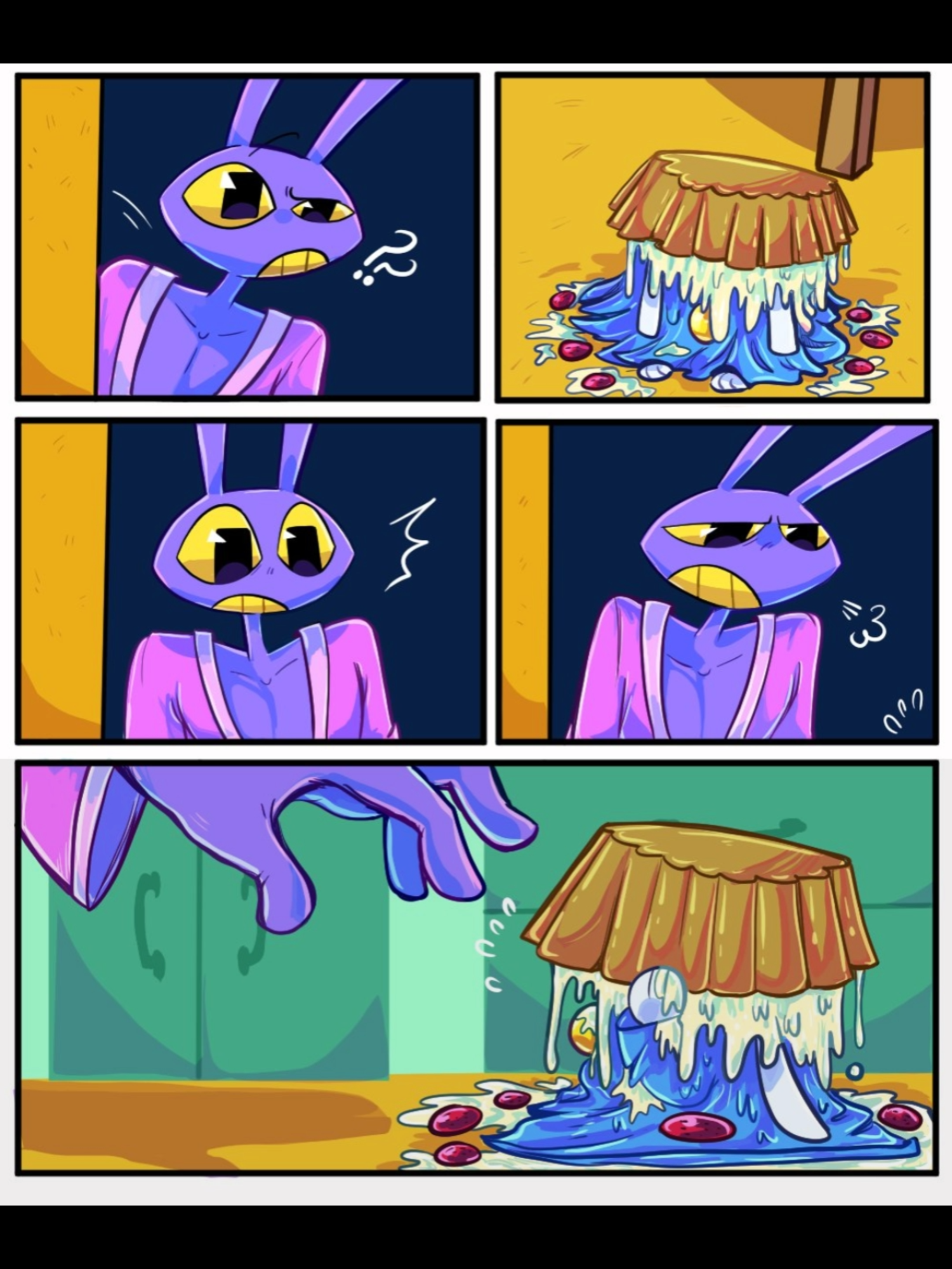 Jax and Pomni's Son's Cake! // Mini Comic Fandub // #theamazingdigitalcircus #tadc #tadcjax #tadcpomni #jaxxpomni #pomni #funnybunny #tadccomic #fanart #tadcfanart #fyp