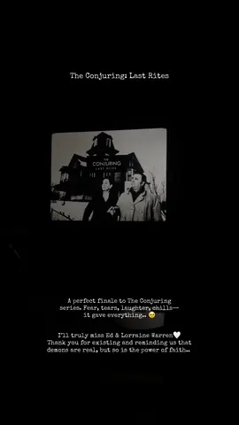Forever my fave horror duo 🫶🏻✨ #theconjuring #theconjuringlastrites 