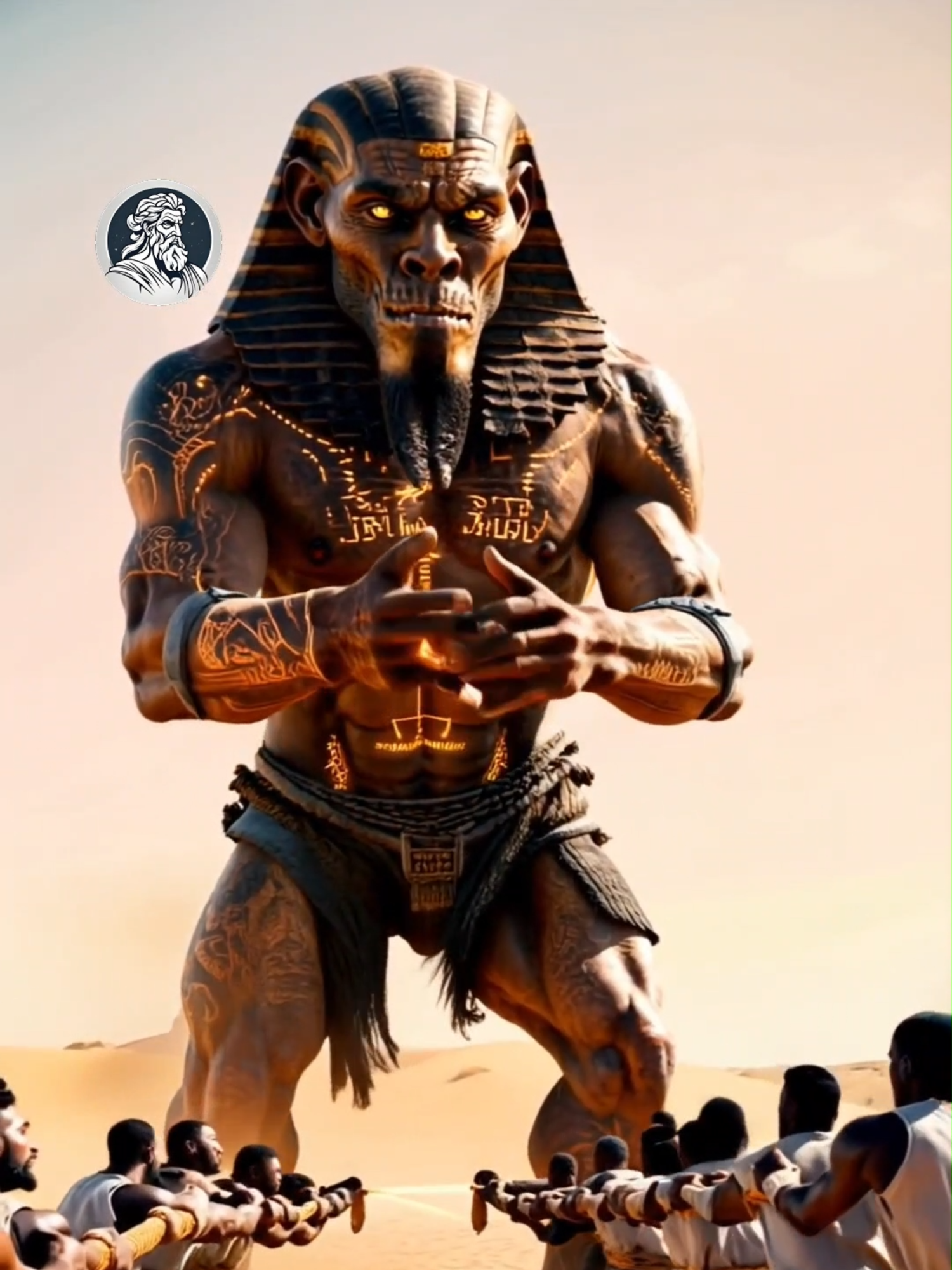 HOW THE PYRAMIDS WERE MADE #cadamitologia #ai #giants #desert #egypt #pyramids #alien #fyp