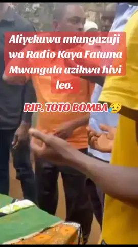 Mtangazaji Fatuma Mwangala azikwa hivi leo kaunti ya kwale. #radiokayafm #msenangufm #kwaletiktokers #fyp #pageforyou 