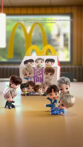 omg they’re here 😍TinyTAN Happy Meal out now.
