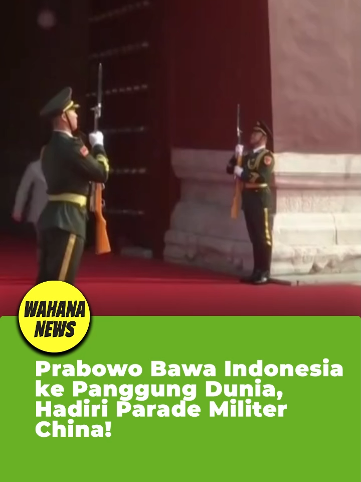 Presiden Prabowo Subianto memutuskan menghadiri acara parade militer sekaligus peringatan 80 tahun pemerintahan China. Prabowo bertemu dengan Presiden China Xi Jinping dalam kesempatan itu. Dalam siaran langsung CNA dilihat pada Rabu (3/9) pagi, acara parade besar-besaran itu digelar di Tiananmen Square. Acara diawali dengan Xi menyambut para tamu negara, salah satunya terlihat Presiden Rusia Vladimir Putin. #xiejinping#prabowosubianto #indonesia