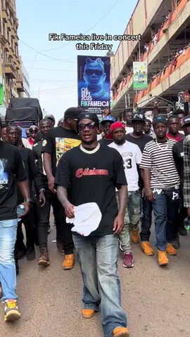 Fik Fameica in Kampala city #foryoupage #trizzymedia #fikfameicaliveinconcert #concert 