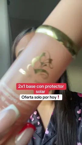 Base con protector solar #biomimicfoundation #foreverbloom #maquillaje #4en1 #protectorsolar 