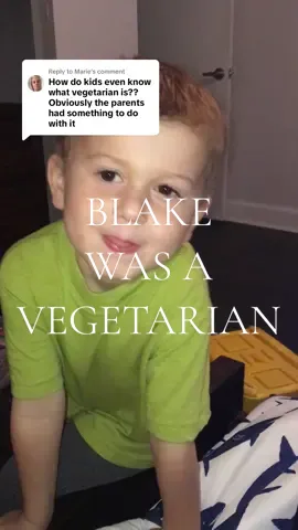 Replying to @Marie My son decided on his own at 4 years old that he didn’t want to eat animals 🥹 We had always given him rice, beans, chicken, and meat as a baby (it’s a staple in our family), but around 2 he just stopped eating it completely. At 4 he told us “I don’t want to eat animals” and he stuck with that all the way until 12! 🤯 None of us are vegetarian, no one in our family is, he never went to daycare, wasn’t influenced by shows or anything… we have no idea where it came from lol. Now at 12 he’s starting to get curious about food again, watching cooking videos and exploring more. Kids really do come into this world knowing who they are 💛