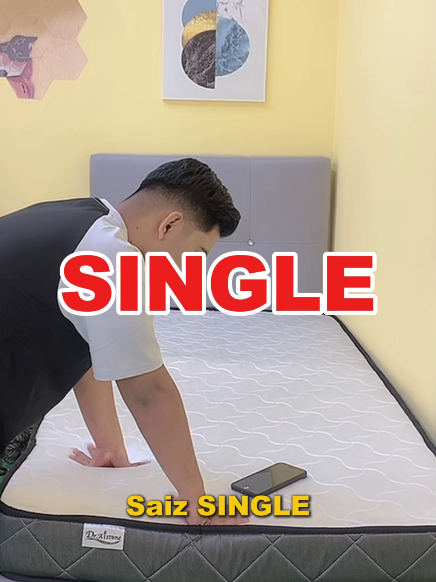 💤 Nikmati tidur yang lebih lena setiap malam dengan Dr. Alstone Synthetic Latex Mattress! Tilam ini direka menggunakan bahan synthetic latex berkualiti tinggi yang memberikan: ✨ Sokongan penuh untuk tulang belakang ✨ Permukaan tidur yang lebih sejuk & selesa ✨ Ketahanan lama tanpa mudah kendur ✨ Sesuai untuk mereka yang pentingkan kesihatan & keselesaan tidur Bangun setiap pagi dengan rasa segar, bertenaga & bebas sakit badan. Investasi terbaik untuk kesihatan anda bermula dengan tidur yang berkualiti 🌙💖 #DrAlstone #SyntheticLatex #TilamBerkualiti #TidurLena #ComfortSleep #LatexMattress #HealthySleep #HomeLiving #TilamTerbaik #TilamLatex #SleepBetter #MattressMalaysia #TilamSelesa