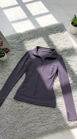 Jaket Olahraga Wanita Lengan Panjang Untuk Jaket Lengan Olahraga Yoga Wanita#jaketolahraga #jaketyoga #jaketwanita #wibgajian #foryou 