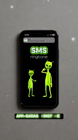You got a text message from an alien!👽📩 #galaxysounds #sms #notification #message 