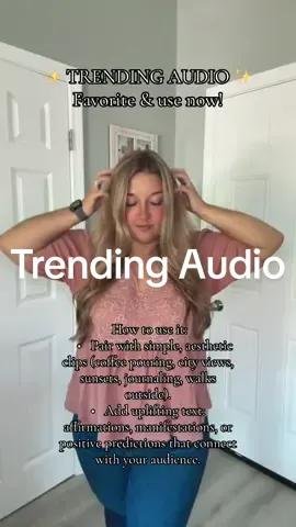Stop scrolling and save now!! This is your new trending audio! ✨ #tiktoktrending #tiktoktrendingaudio  #trendingaudio #trendingsound #howtogoviraltips