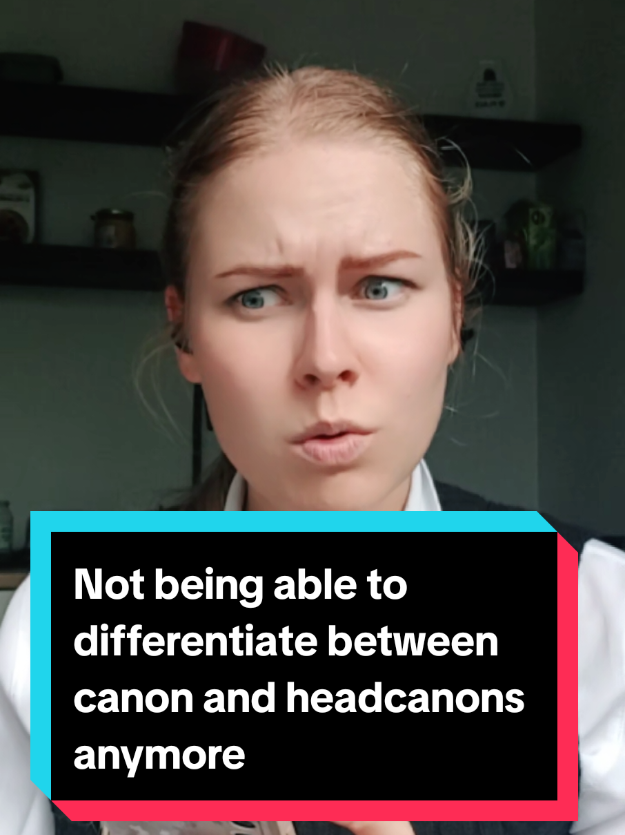 So apparently I've been living a lie?? #fanfiction #fanfic #fandom #fanart #canonvsfanon 