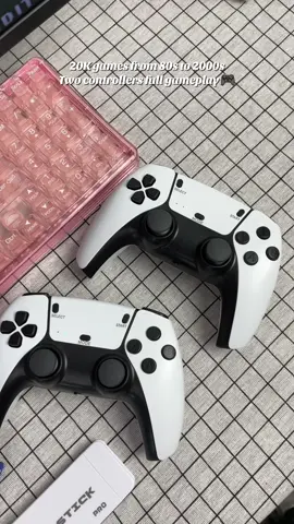 Retro Games with 2 Controllers #retrogaming #gameconsole #handheld #lunarbit #TikTokShopLaborDaySale #spotlightfinds #tiktokmademebuyit #trend6073tts2974 