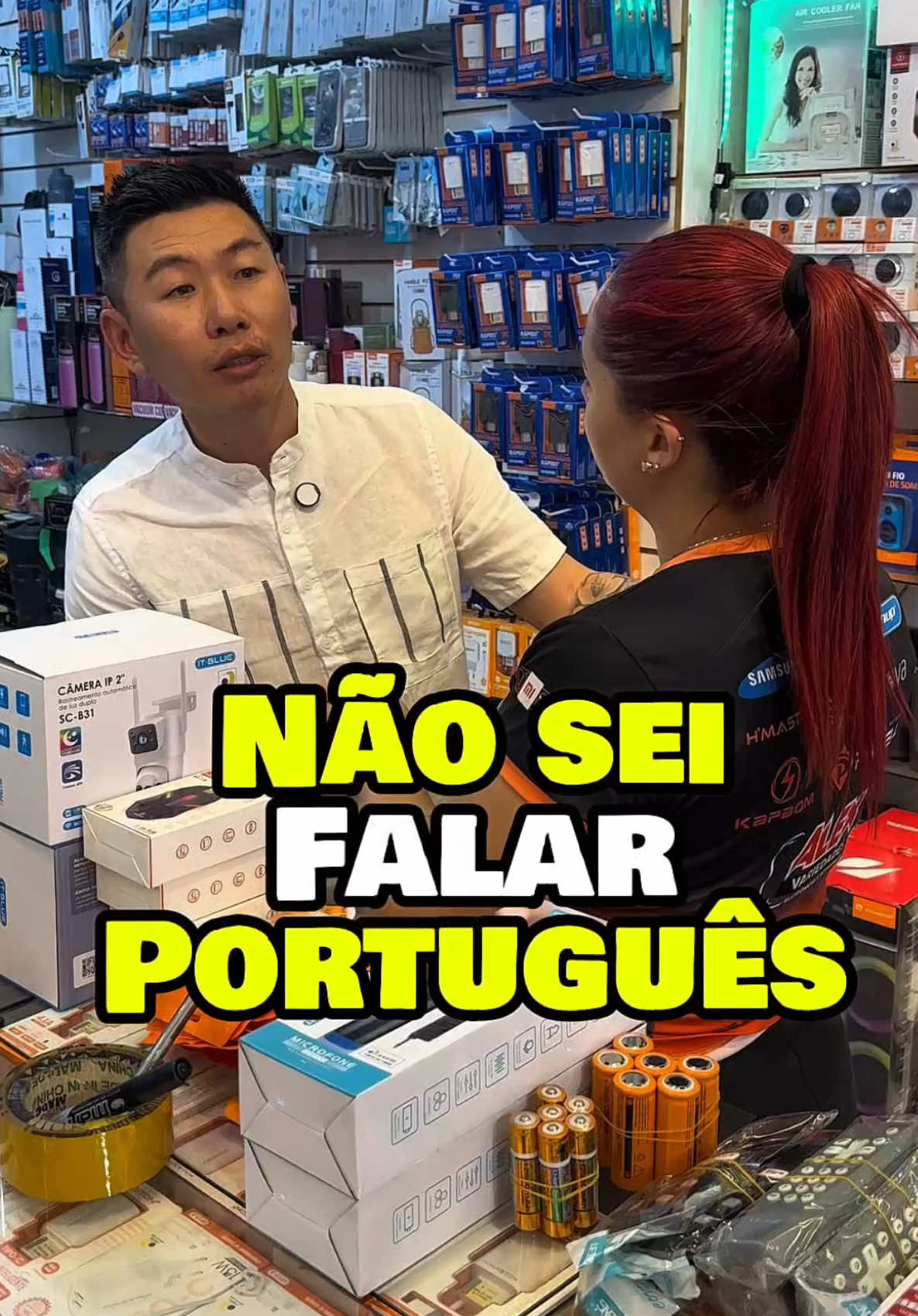 Quando é pra desconto eu não falo português 😂😂😂🫳🏻🫳🏻 #aidento #alex #chinesalex  @Yuri Trumpet 