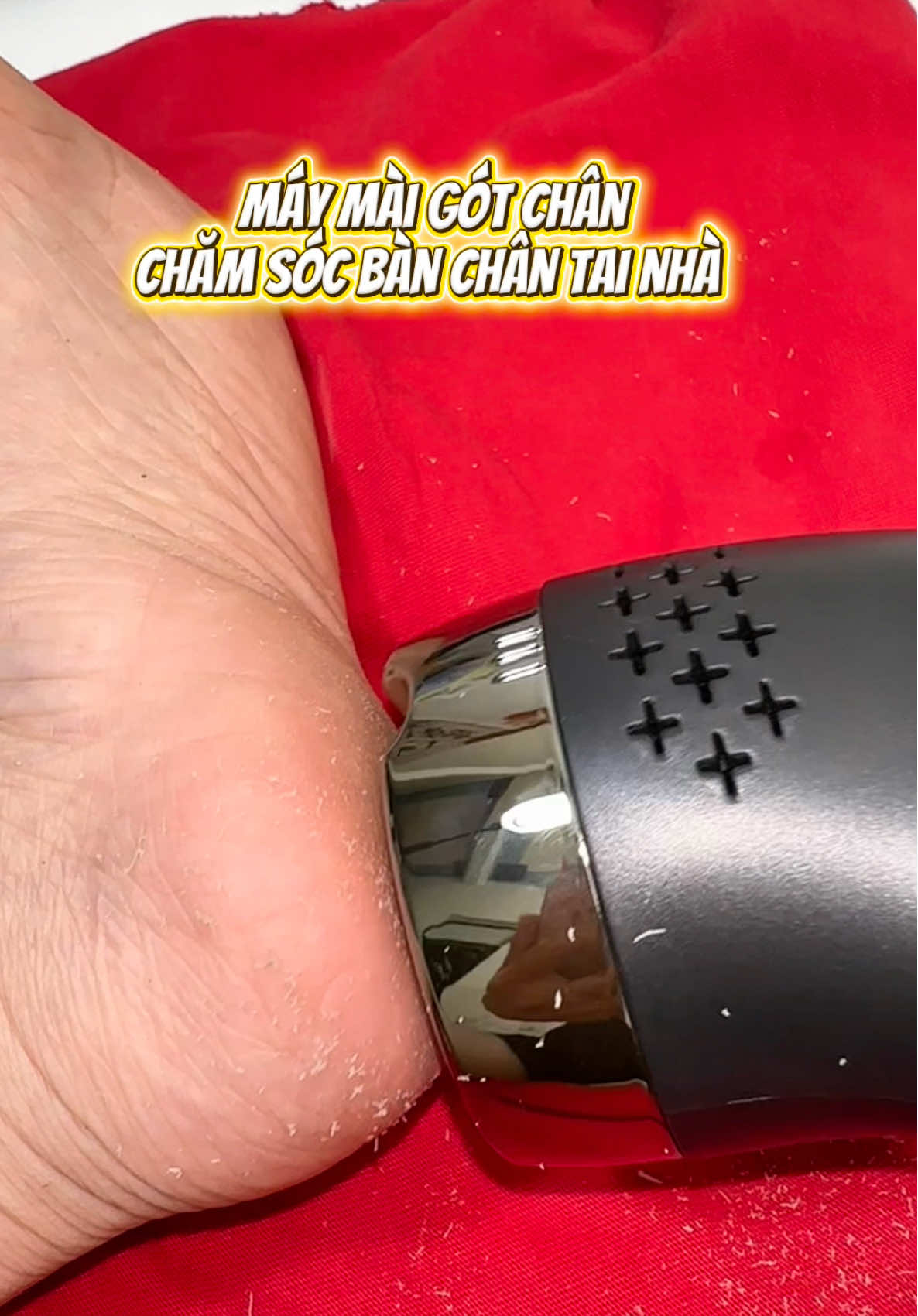 Máy Mài Gót Chân Điện Thông Minh 3 đầu mài thay thế, cầm tay tiện lợi #ocphuongreview #maymaigotchan #maymaigotchantaytebaochet 