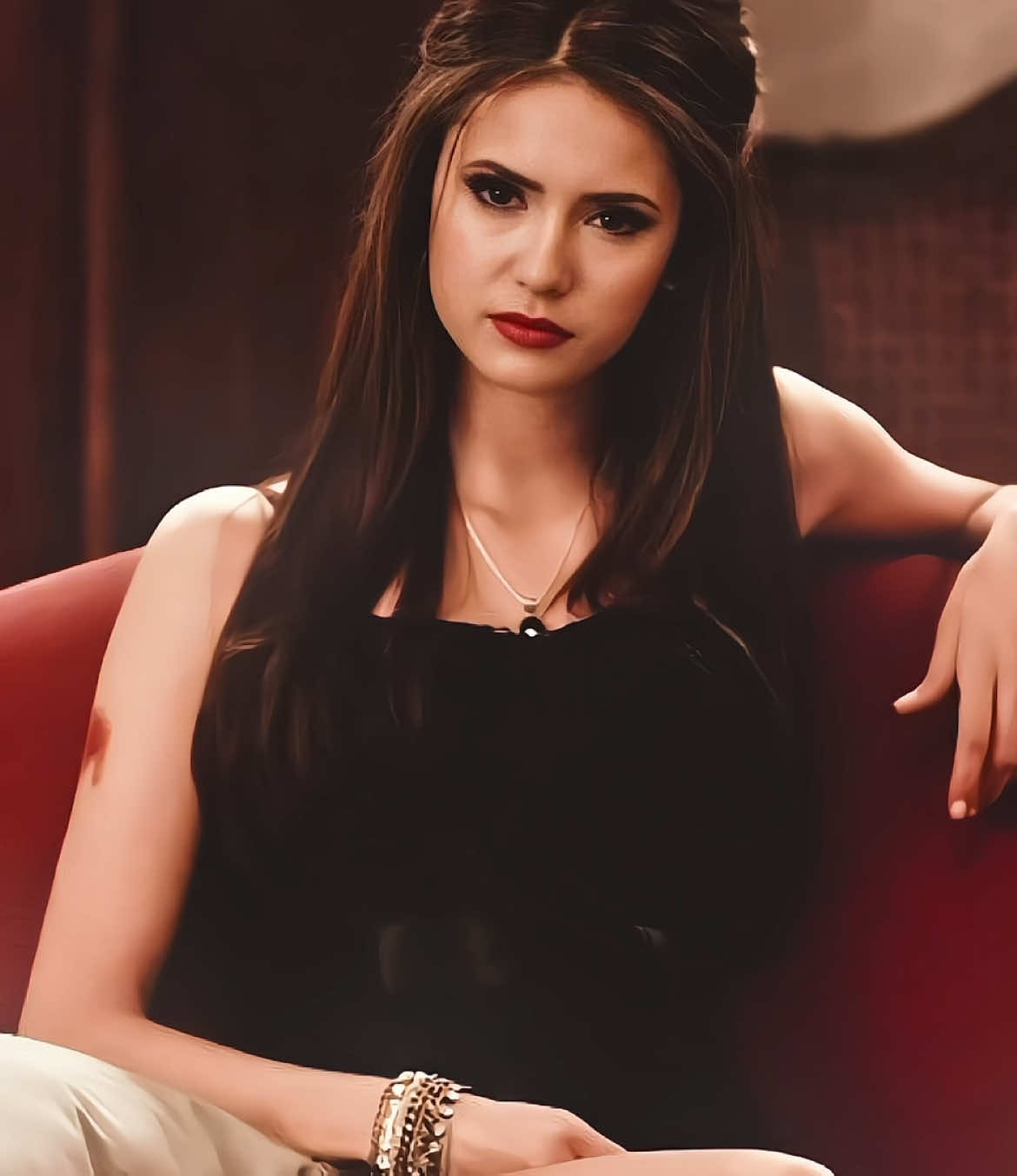 She so ate! Cc:me #katherinepierce #katherinepierceedit #ninadobrev #thevampirediaries #fyp 