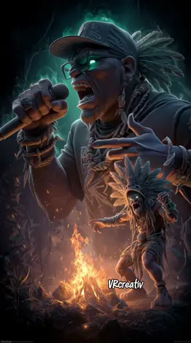 Dance like Shaman 😎 #aicartoon #shaman #aivideo #aigenerated #vrcreativ 