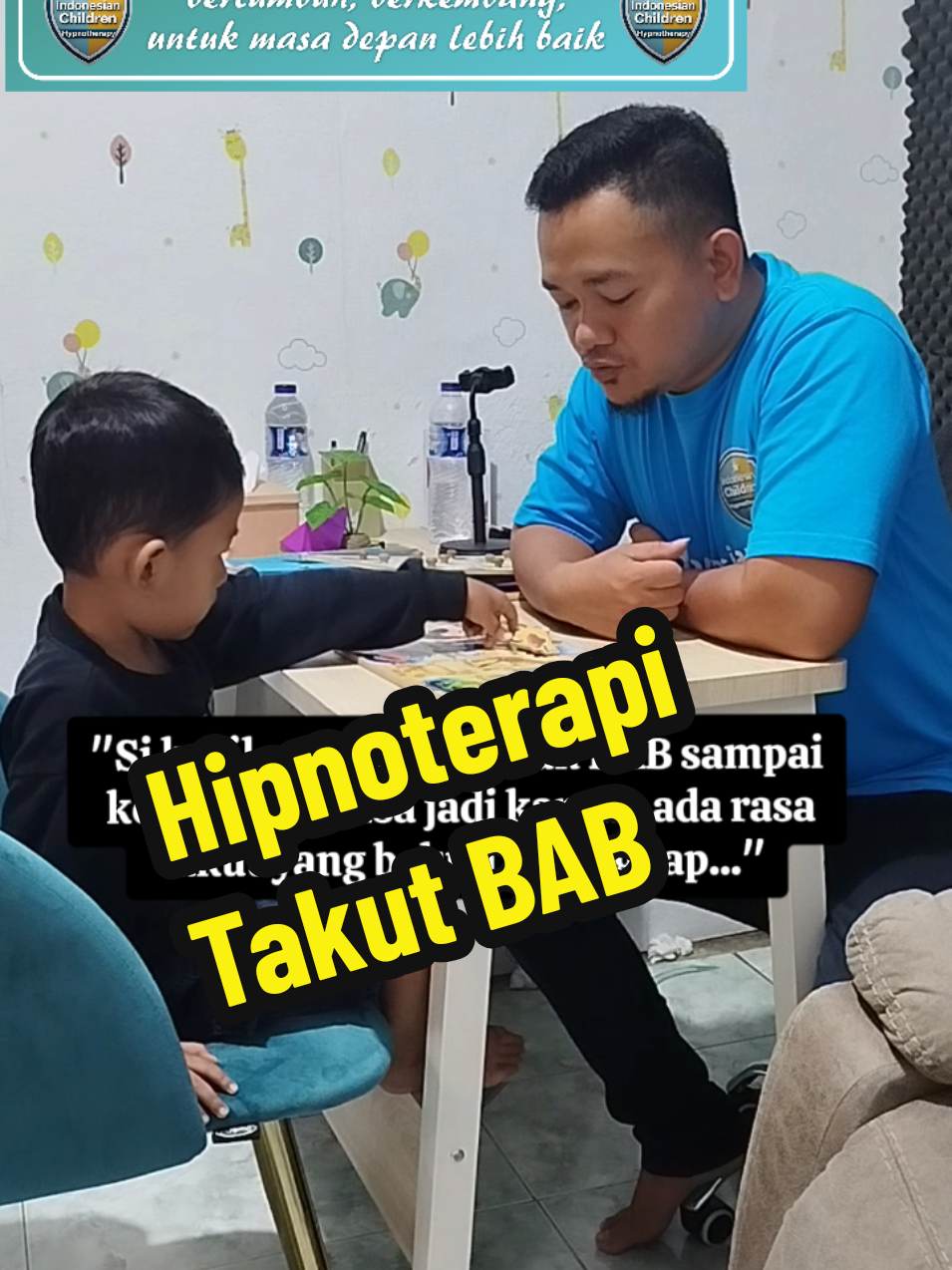 Jika sk kecil seperti Gevin yuk kita bantu ikhtiar kan utk pulih dan berani lagi.  #hipnoterapi #hipnoterapianakindonesia #trauma #anak #cikarang @Luthfi Nadhif @Hipnoterapi Cikarang Center 