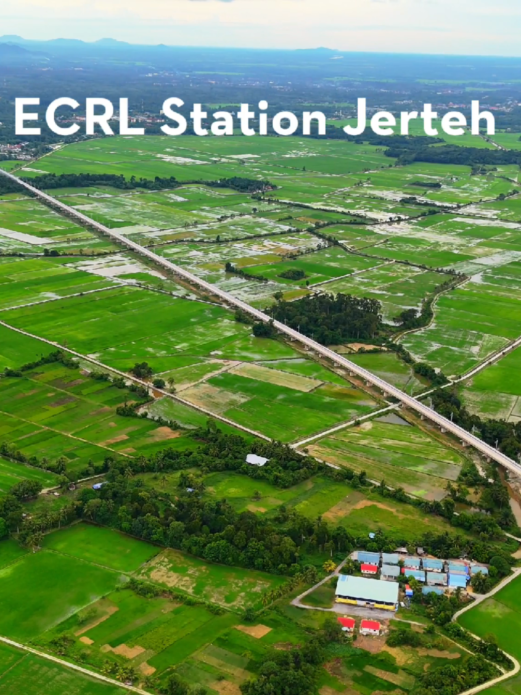 ECRL track Jerteh  #ecrljerteh #jerteh #terengganu #world #train