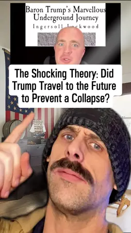 The Shocking Theory: Did Trump Travel to the Future to Prevent a Collapse? ⚡️🔮 #pov #foryou #darkpredictions #timetraveler #timetravel #viral #tiktok #nfl #story #conspiracytiktok #trump #storytime #fyp #nflnews