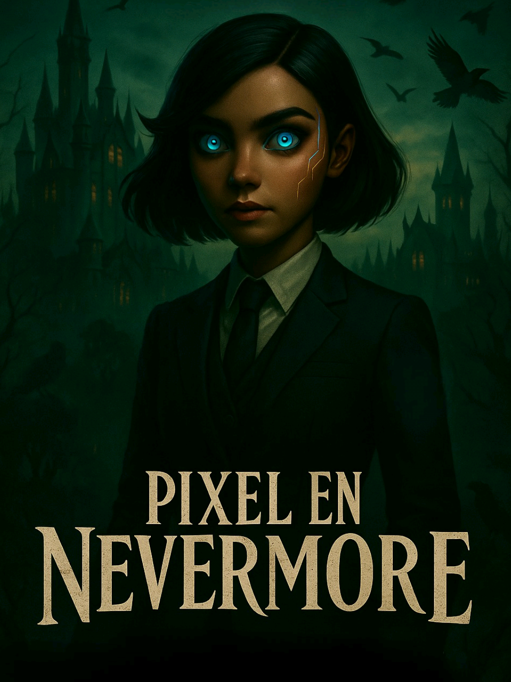 Nevermore recibe a una nueva alumna. ✨ Pixel, la mente estratégica de DataPrime m, llega para desafiar lo establecido. Campañas que brillan en la oscuridad. Ideas que cruzan dimensiones. #IA #MerlinaNetflix #Emprendedores #africa #MarketingInteligente 