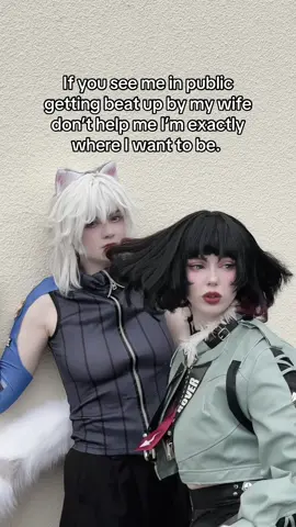 The pin on my shoulder suffering the consequences HAHHA @✨Chay✨  #zzzero #zenlesszonezero #zenlesszonezerocosplay #janedoezzz #zenlesszonezeroedit 