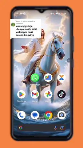 Replying to @im.christian57 UKO WASHYIRA LIVE WALLPAPERS I MOVING MURI TEREPHONE YAWE  #FYP #Viral #TechTips #PhoneTricks #LearnOnTikTok 